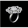 Image 3 : 2.25 ctw Diamond Ring - 14KT White Gold