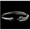 Image 3 : 1.25 ctw Diamond Bangle Bracelet - 14KT White Gold