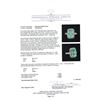 Image 5 : GIA Cert 9.60 ctw Emerald and Diamond Ring - 14KT White Gold