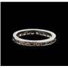 Image 1 : 0.59 ctw Brown Diamond Ring - 14KT White Gold