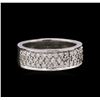 Image 1 : 0.60 ctw Diamond Ring - 14KT White Gold