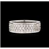 Image 2 : 0.60 ctw Diamond Ring - 14KT White Gold