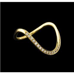 0.21 ctw Diamond Ring - 14KT Yellow Gold