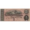 Image 1 : 1864 $5 Confederate States of America Bank Note