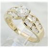 Image 2 : 1.38 ctw Diamond Ring - 14KT Yellow Gold