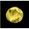Image 2 : Round Medallion Ring - Gold Plated