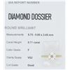 Image 8 : GIA Cert 0.71 ctw Diamond Ring - 14KT Yellow Gold