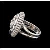 Image 3 : 14KT White Gold 1.59 ctw Diamond Ring