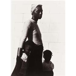 CONSUELO KANAGA (American, 1894-1978) SHE IS THE TREE OF LIFE TO THEM, FLORIDA artist stamp on ve...