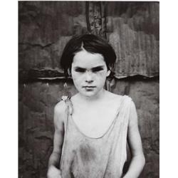 DOROTHEA LANGE (American, 1895-1965) DAMAGED CHILD, SHACKTOWN, ELM GROVE, OKLAHOMA (the damage is...