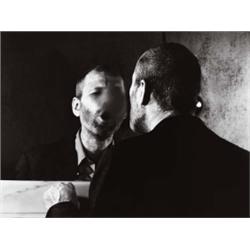 DIETER APPELT (German, b. 1935) THE MARK ON THE MIRROR BREATHING MAKES signed and dated in black ...