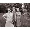 Image 1 : EMMET GOWIN (American, b. 1941) EDITH, RUTH AND MAE. DANVILLE, VIRGINIA, 1967 signed, titled and ...