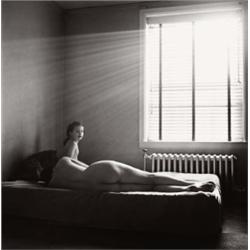 HARRY CALLAHAN (American, 1912-1999) ELEANOR AND BARBARA, CHICAGO signed “Harry Callahan” in penc...