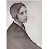 Image 1 : MAN RAY (American, 1890-1976) PORTRAIT OF ELSA SCHIAPARELLI signed “Man Ray, Paris” in pencil on ...