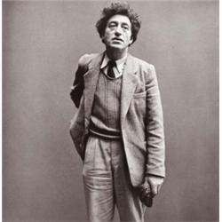 RICHARD AVEDON (American, b. 1923) ALBERTO GIACOMETTI, SCULPTOR, PARIS, MARCH 6, 1958 signed and ...