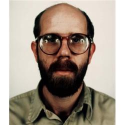 CHUCK CLOSE (American, b. 1940) SELF-PORTRAIT titled in ink above image on recto signed and dated...