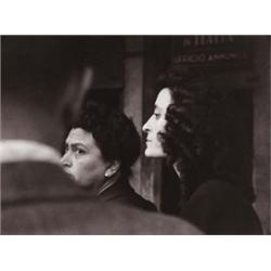 ROBERT FRANK (American, b. Switzerland, 1924) ITALIAN WOMEN IN VENICE (Italienerinnen in Venedig)...