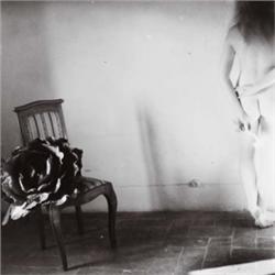 FRANCESCA WOODMAN (American, 1958-1981) UNTITLED gelatin silver print image: 51?2 x 57?16 in. (14...
