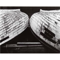 ANSEL ADAMS (American, 1902-1984) HULLS, SAN FRANCISCO, CALIFORNIA signed in pencil below image o...