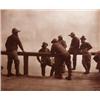 Image 2 : FRANK MEADOW SUTCLIFFE (British, 1853-1941) TWO FIGURE GROUPS, WHITBY HARBOR 2 carbon prints 91?4...