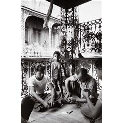HENRI CARTIER-BRESSON (French, b. 1908) NEW ORLEANS typed label “U.S.A. New Orleans 1947. A famil...