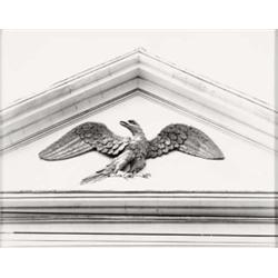 WALKER EVANS (American, 1903-1975) GILDED PEDIMENT EAGLE, CHARLESTON, SOUTH CAROLINA titled and d...