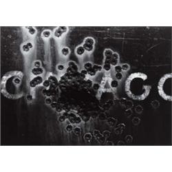 AARON SISKIND (American, 1903-1991) CHICAGO AUTO GRAVEYARD titled, dated and signed “Auto Graveya...