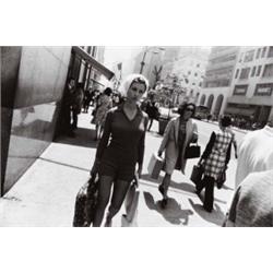 GARRY WINOGRAND (American, 1928-1984) UNTITLED signed and editioned “Garry Winogrand 55/80” in pe...