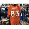 Image 2 : NFL  DENVER BRONCOS WELKER #83 JERSEY  SIZE  XL