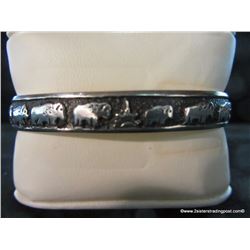 T. Singer Sterling Silver Storyteller Cuff