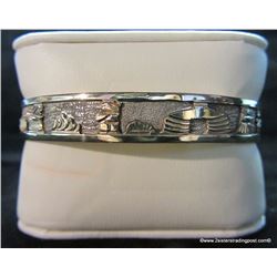 C t Sterling with/20 12 K. G. F. Navajo   Storyteller Cuff