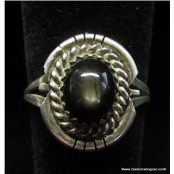 Al Lee Star Sapphire Sterling Ring