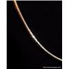 Image 3 : Milor Italian Sterling Silver 17 Inch Omega Chain