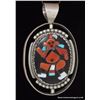 Image 5 : Bev Etsate Sterling Silver Swivel Kachina & Mudhead Dancer Pendant