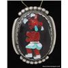 Image 1 : Bev Etsate Sterling Silver Kachina Dancer Pendant/Pin