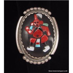 Bev Etsate Sterling Silver Mudhead Dancer Ring