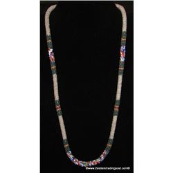 23" Wrapped Seed Bead Necklace