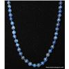 Image 5 : 27.5" Knotted Lapis Necklace