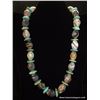 Image 1 : Sundancer Jewelry Tumbled Agate Nugget & Turquoise Rondelle Necklace