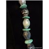 Image 2 : Sundancer Jewelry Tumbled Agate Nugget & Turquoise Rondelle Necklace