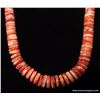 Image 4 : Reano Rounded Heishi Bead Spiny Oyster Necklace