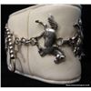 Image 7 : Glen Sandoval Sterling Silver Horse Watch Strap