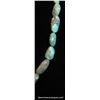 Image 4 : Turquoise Irregular Stone & Sterling Necklace