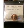 Image 1 : 1965 Canada 1-Cent Large Bds Ptd 5 RED MS66 Rare!!!