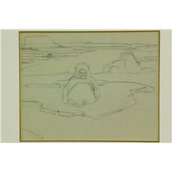 Franz Johnston 1888-1949 Pencil on Paper Canada