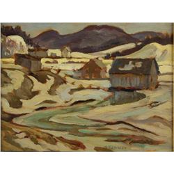 A.Y. Jackson 1882-1974 Oil on Panel Canada