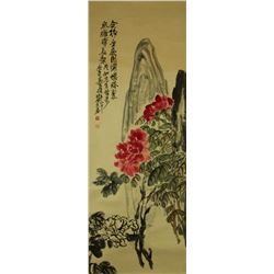 Wu Changshuo 1844-1927 Watercolour on Paper