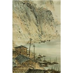 Guan Shanyue 1912-2000 Watercolour on Paper