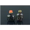 Image 1 : 2 Pc Chinese Agate Snuff Bottles