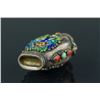 Image 8 : 2 Pc Silver Snuff Bottles with Coral Decoration